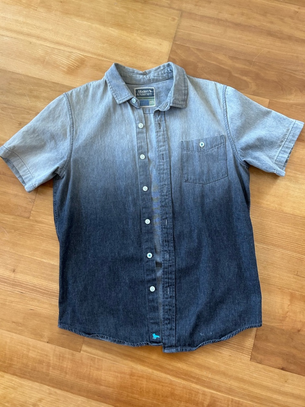 100% cotton Modern Amusement button-down shirt